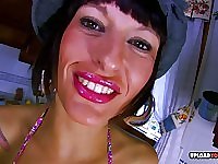 Hottie gets fingered and fucked in hardcore fashion