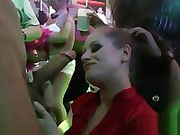 Naughty teens get absolutely wild and nude at hardcore party