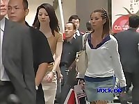 Candid Asian babes shot from behind on my voyeur cam dvd DRNC-26