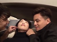 I Want You To Squeeze And Fondle My Tits - A Woman Big Tits With Threesome