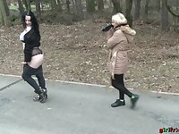 Stunning Nikita Ricci loves teasing her friend and they have sex