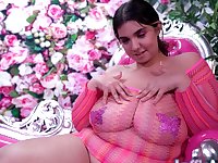 Hot Solo by Big Busty Babe Rose D Kush