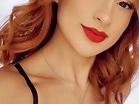 Close up video of a gorgeous chick smiling and having fun