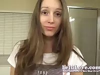 Desperate to Pee! Lelu Love Teased Until She Cant Hold It Anymore - Amateur POV Fetish