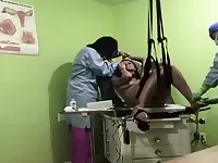 Alexis Grace Handcuffed & Examined in Hot Medical Fetish Role Play - Loud Moaning Orgasm